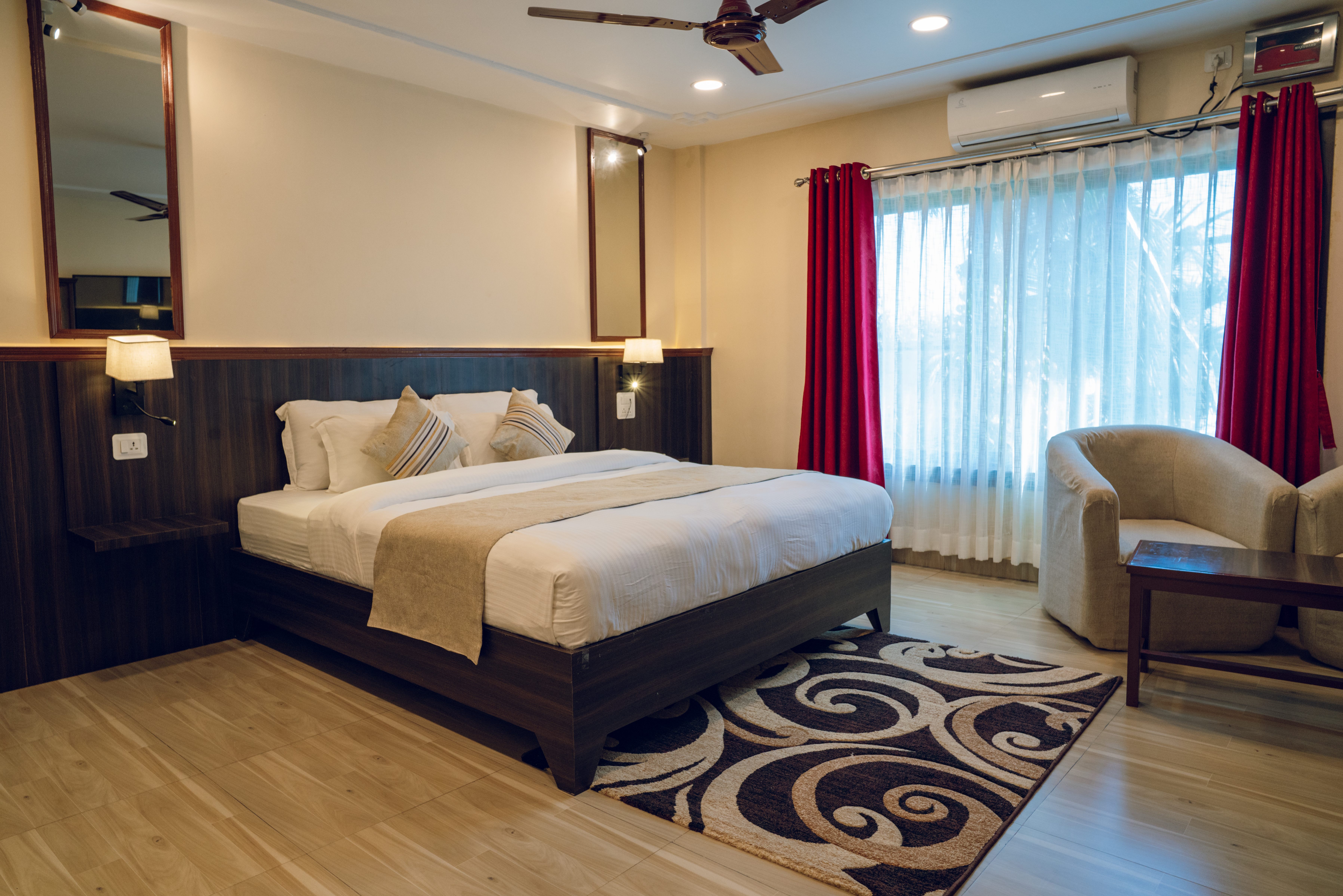 Deluxe King Room only